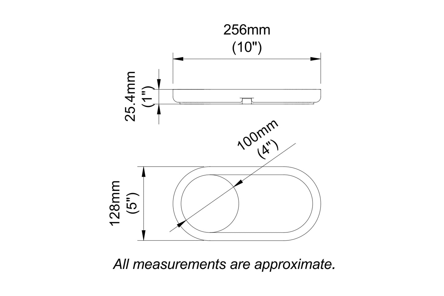 Drawing with dimensions