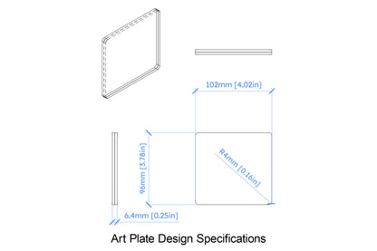Art Plate short height diagram