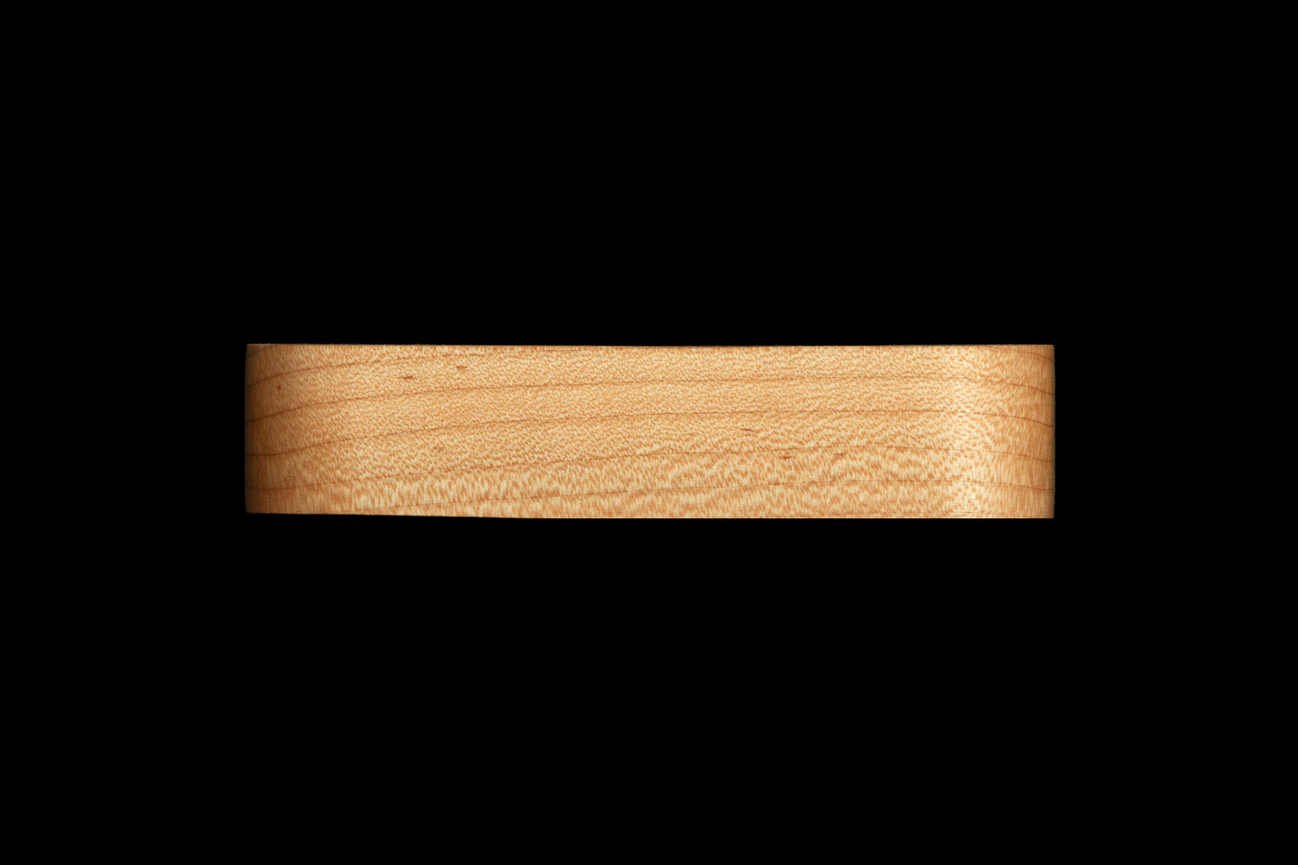Maple card stand front view