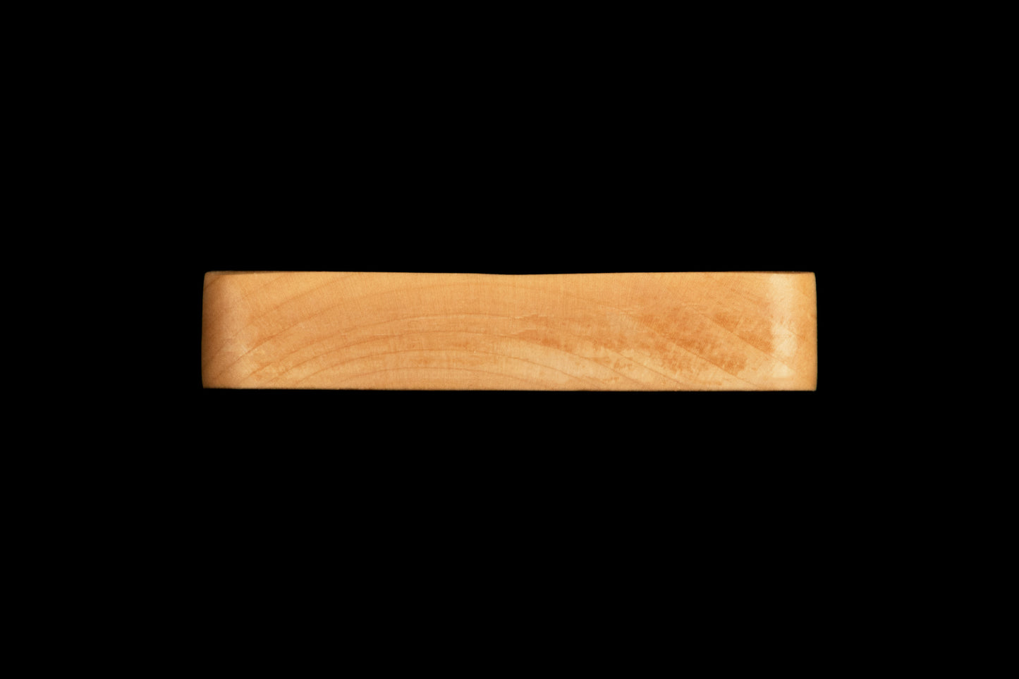 Maple spoon rest front view